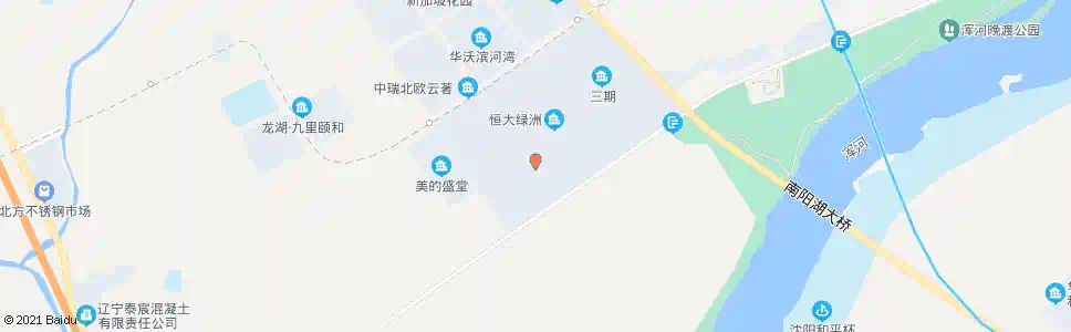 沈阳恒大绿洲西_公交站地图_沈阳公交_妙搜公交查询2025