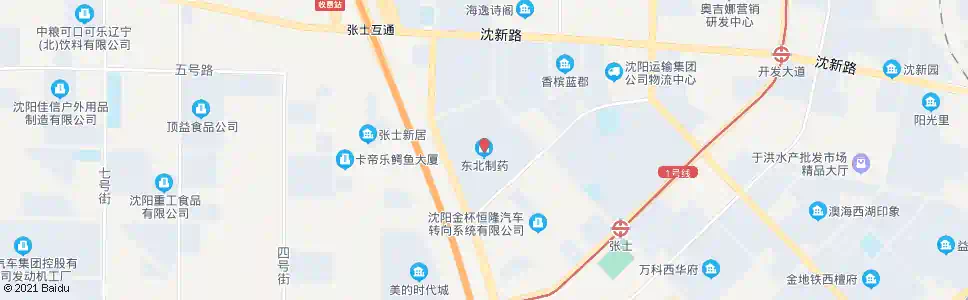 沈阳云海路(东北制药)_公交站地图_沈阳公交_妙搜公交查询2025