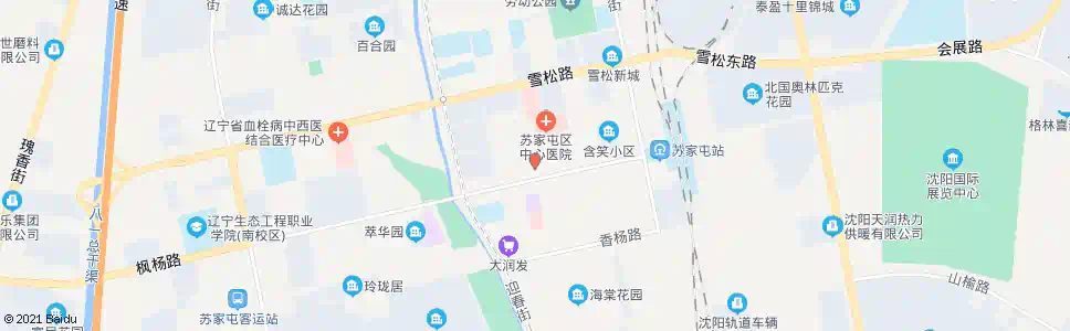 沈阳华苑商场_公交站地图_沈阳公交_妙搜公交查询2025