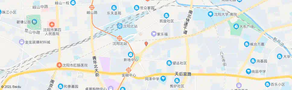 沈阳惠工广场东(虎跃快客)_公交站地图_沈阳公交_妙搜公交查询2025