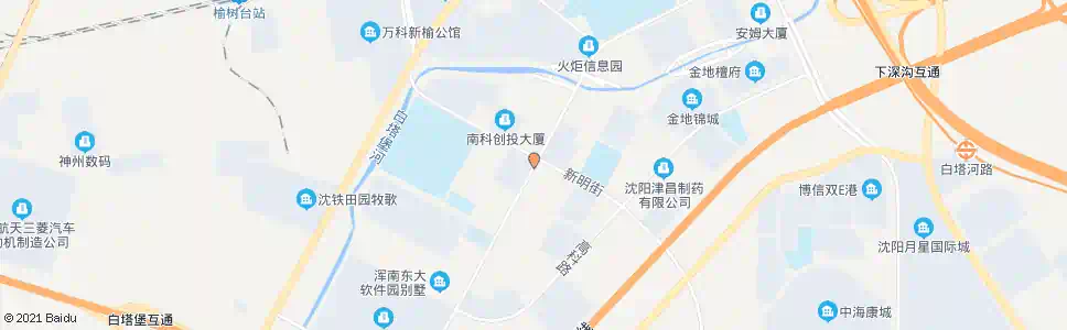 沈阳海外学子园_公交站地图_沈阳公交_妙搜公交查询2025