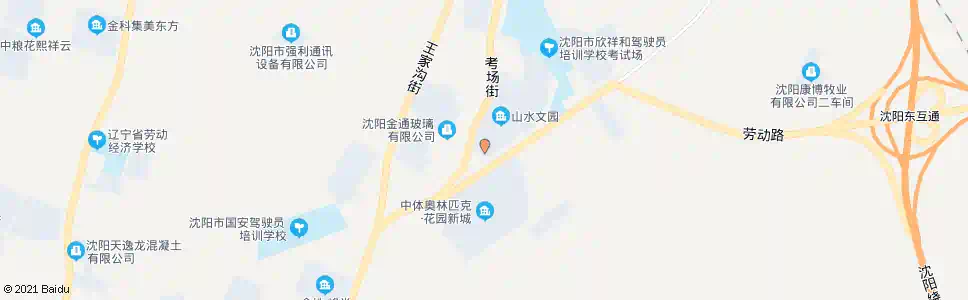 沈阳山水文园_公交站地图_沈阳公交_妙搜公交查询2025