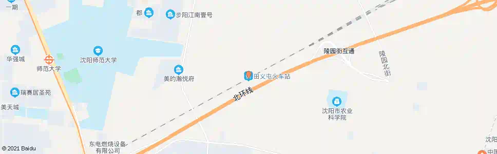 沈阳田义屯_公交站地图_沈阳公交_妙搜公交查询2025