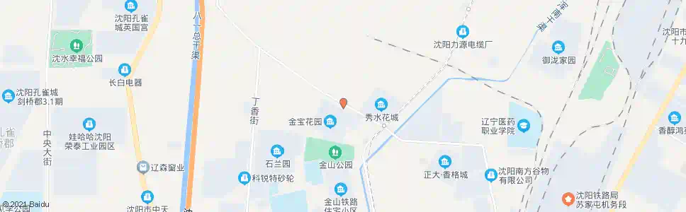 沈阳金宝北门_公交站地图_沈阳公交_妙搜公交查询2025