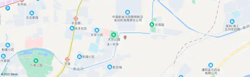 沈阳东塔机场_公交站地图_沈阳公交_妙搜公交查询2025