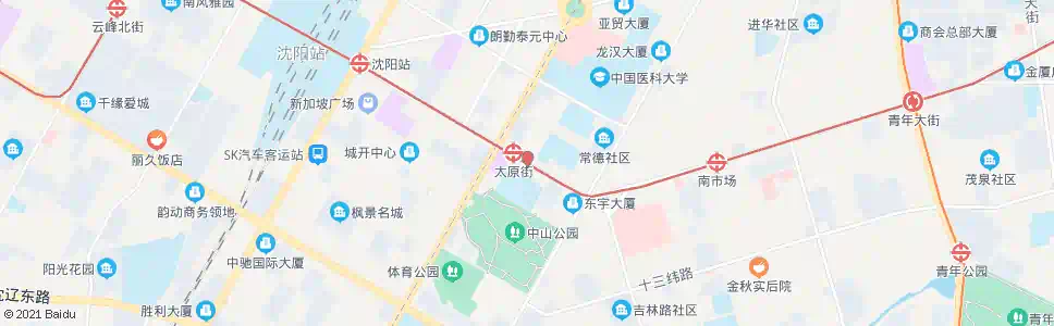 沈阳中华路南京街_公交站地图_沈阳公交_妙搜公交查询2025