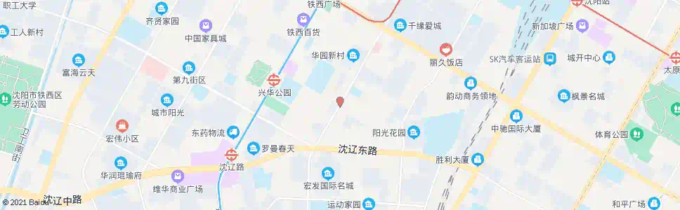 沈阳云峰南街_公交站地图_沈阳公交_妙搜公交查询2025