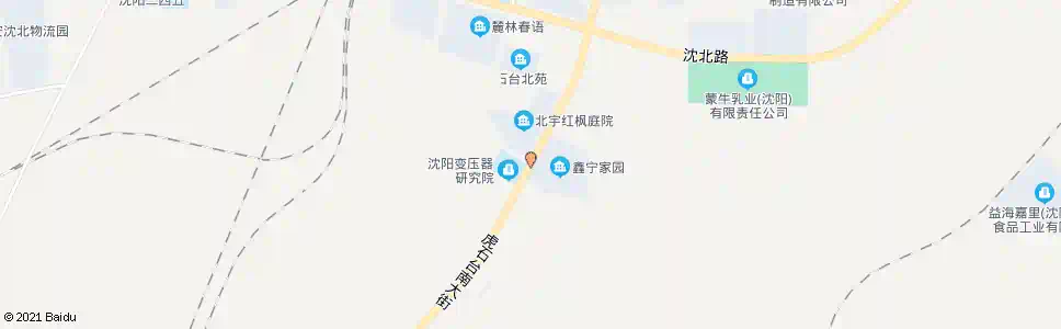 沈阳鑫宁家园_公交站地图_沈阳公交_妙搜公交查询2025