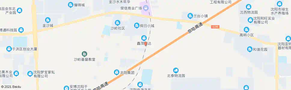 沈阳东沙街松岭南路_公交站地图_沈阳公交_妙搜公交查询2025