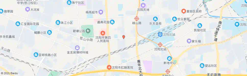 沈阳嫩江街昆山路_公交站地图_沈阳公交_妙搜公交查询2025