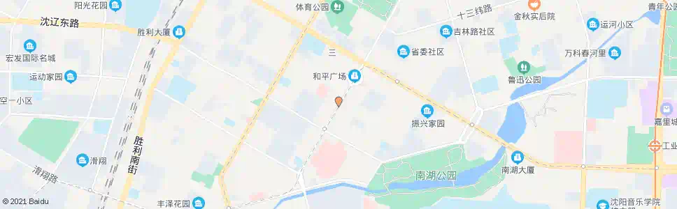 沈阳和平大街南七马路_公交站地图_沈阳公交_妙搜公交查询2025