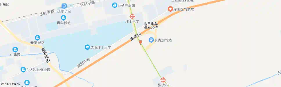 沈阳长青街南三环_公交站地图_沈阳公交_妙搜公交查询2025