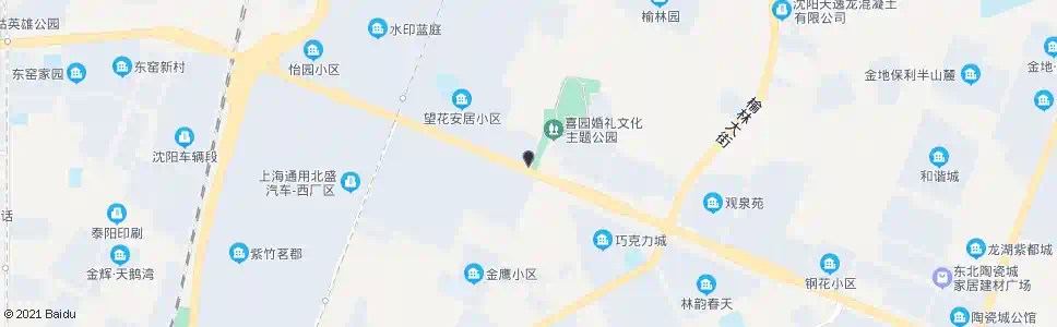 沈阳观泉路二台子街_公交站地图_沈阳公交_妙搜公交查询2025