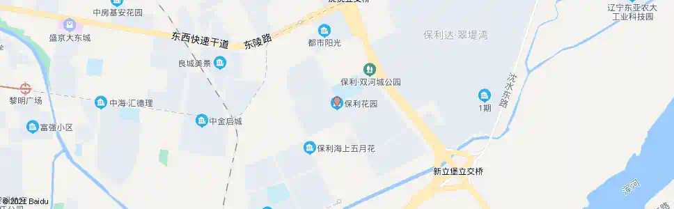 沈阳保利花园_公交站地图_沈阳公交_妙搜公交查询2025