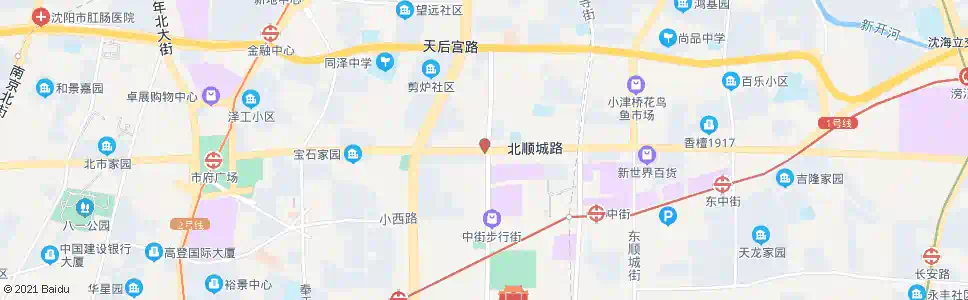 沈阳小北门_公交站地图_沈阳公交_妙搜公交查询2025