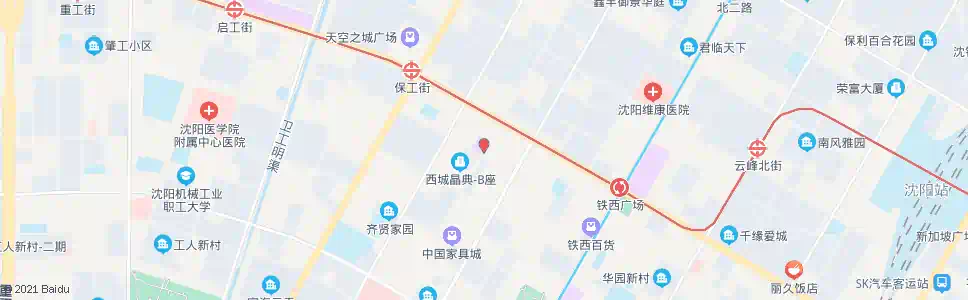 沈阳南六路兴顺街_公交站地图_沈阳公交_妙搜公交查询2025