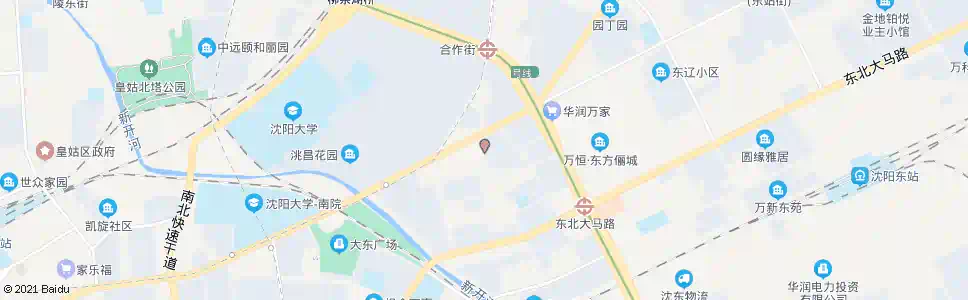 沈阳文华园_公交站地图_沈阳公交_妙搜公交查询2025