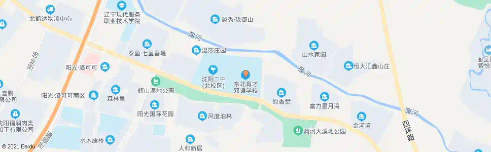 沈阳东北育才双语学校_公交站地图_沈阳公交_妙搜公交查询2025