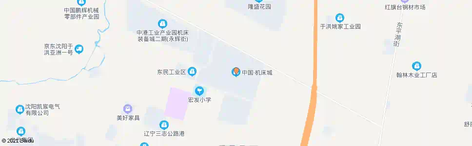 沈阳中国机床城_公交站地图_沈阳公交_妙搜公交查询2025