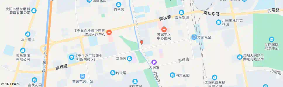 沈阳青年桥_公交站地图_沈阳公交_妙搜公交查询2025