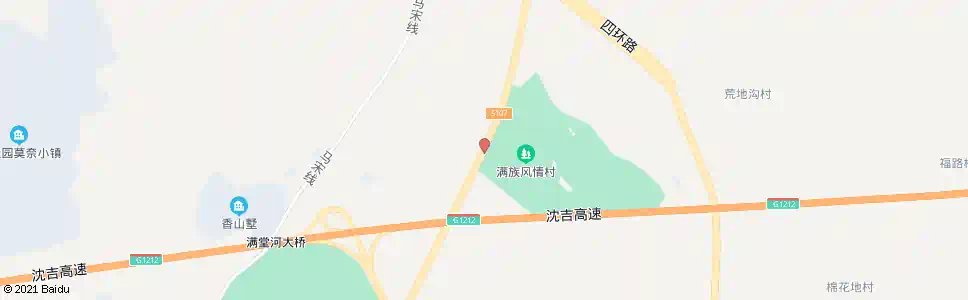 沈阳满族风情村_公交站地图_沈阳公交_妙搜公交查询2025