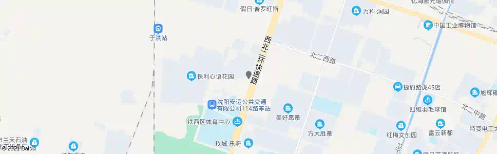 沈阳牛心屯三路重工街_公交站地图_沈阳公交_妙搜公交查询2025