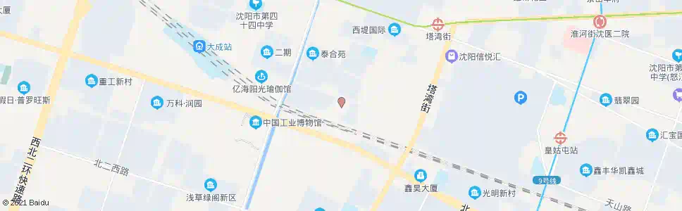 沈阳朝鲜族小学_公交站地图_沈阳公交_妙搜公交查询2025