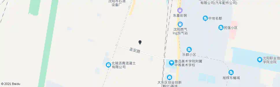 沈阳市殡仪馆_公交站地图_沈阳公交_妙搜公交查询2025