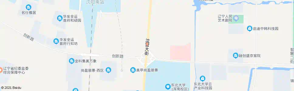 沈阳东北花卉大世界_公交站地图_沈阳公交_妙搜公交查询2025