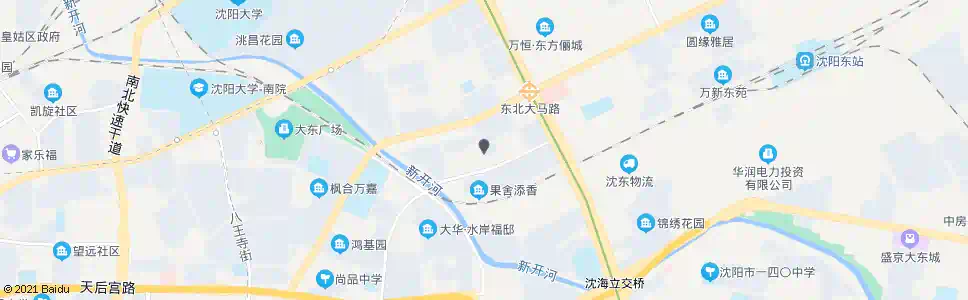 沈阳辽沈二街如意三路_公交站地图_沈阳公交_妙搜公交查询2025