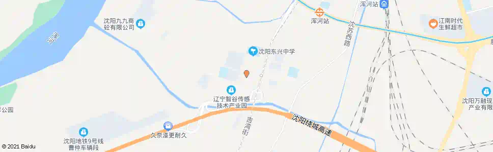 沈阳新北浅食品_公交站地图_沈阳公交_妙搜公交查询2025