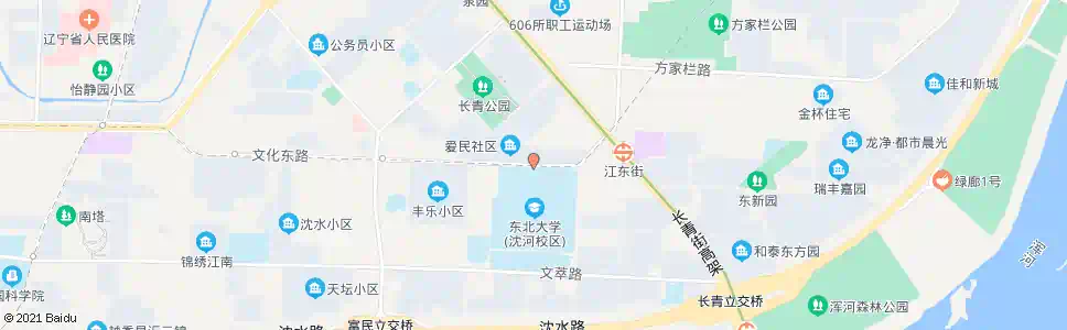 沈阳东北大学基础学院_公交站地图_沈阳公交_妙搜公交查询2025