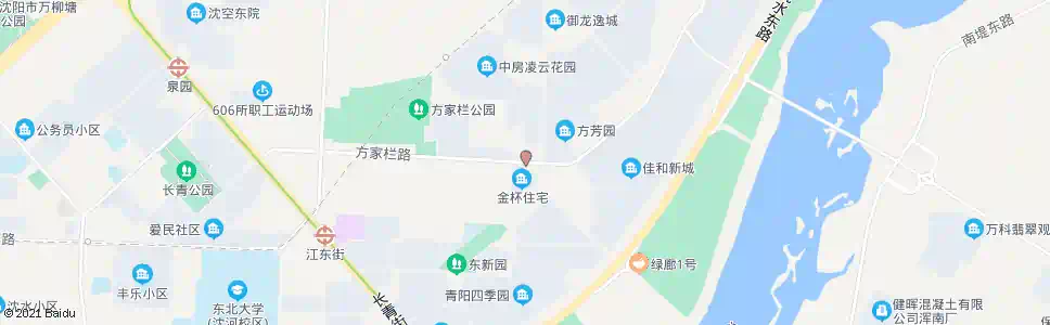 沈阳方芳园小区_公交站地图_沈阳公交_妙搜公交查询2025