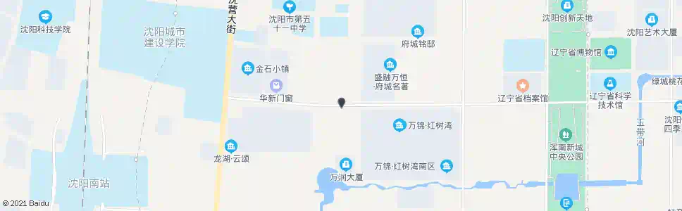 沈阳全运五路白塔二街_公交站地图_沈阳公交_妙搜公交查询2025