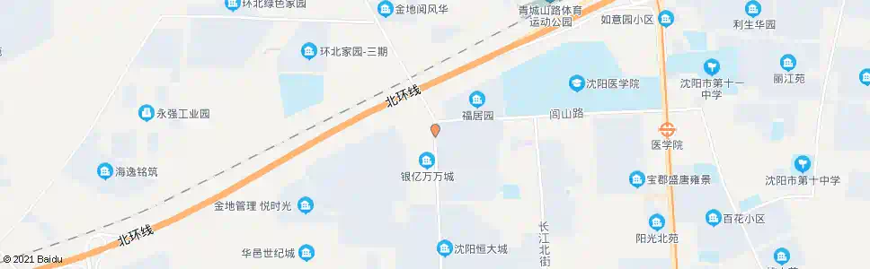 沈阳怒江北街闾山路_公交站地图_沈阳公交_妙搜公交查询2025