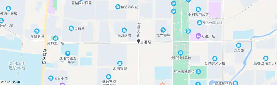 沈阳尚盈丽城_公交站地图_沈阳公交_妙搜公交查询2025