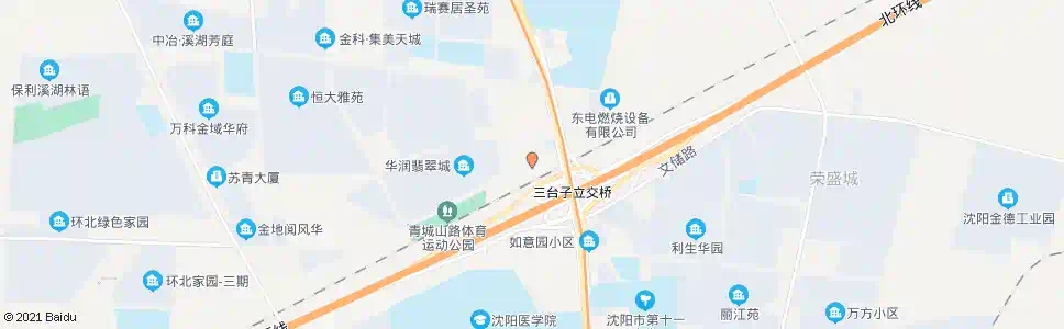 沈阳青城山路黄河大街_公交站地图_沈阳公交_妙搜公交查询2025