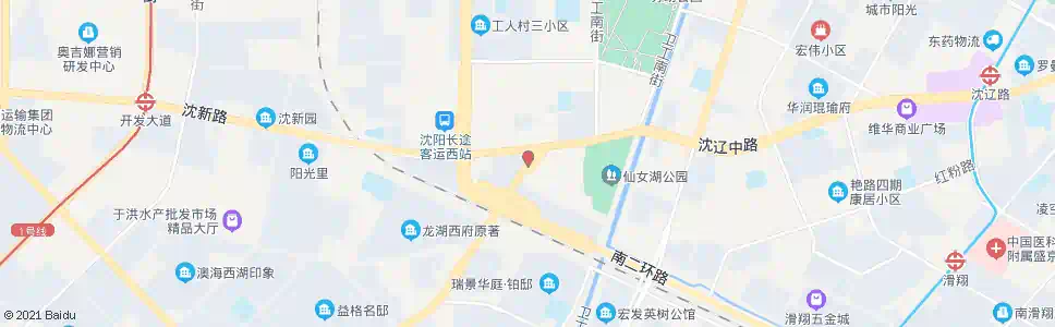 沈阳沈辽路赞工街_公交站地图_沈阳公交_妙搜公交查询2025