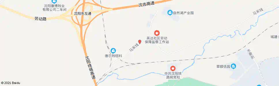 沈阳英达_公交站地图_沈阳公交_妙搜公交查询2025