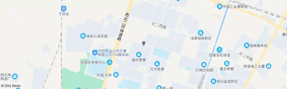 沈阳美好愿景北门_公交站地图_沈阳公交_妙搜公交查询2025