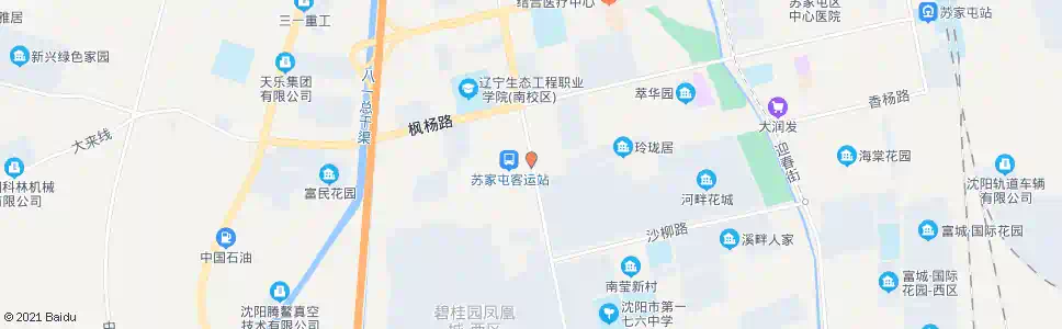 沈阳苏家屯新客运站_公交站地图_沈阳公交_妙搜公交查询2025