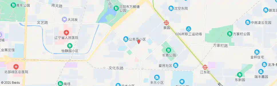 沈阳泉园一路_公交站地图_沈阳公交_妙搜公交查询2025