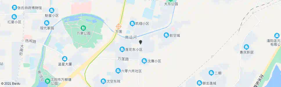 沈阳民航南路江东街_公交站地图_沈阳公交_妙搜公交查询2025