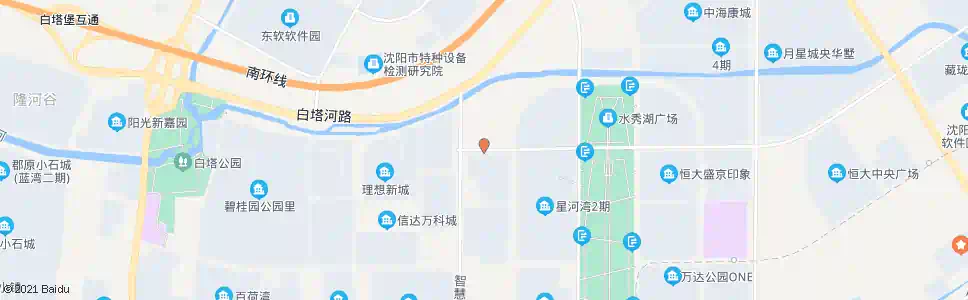 沈阳白塔河二路智慧大街_公交站地图_沈阳公交_妙搜公交查询2025