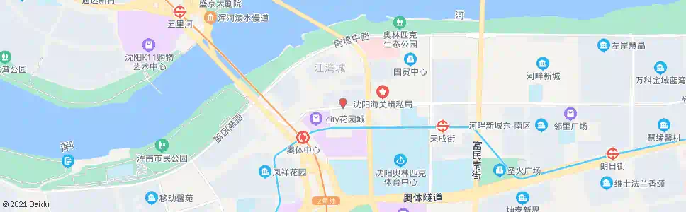 沈阳浑南三路_公交站地图_沈阳公交_妙搜公交查询2025