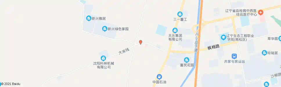 沈阳大淑堡市场_公交站地图_沈阳公交_妙搜公交查询2025