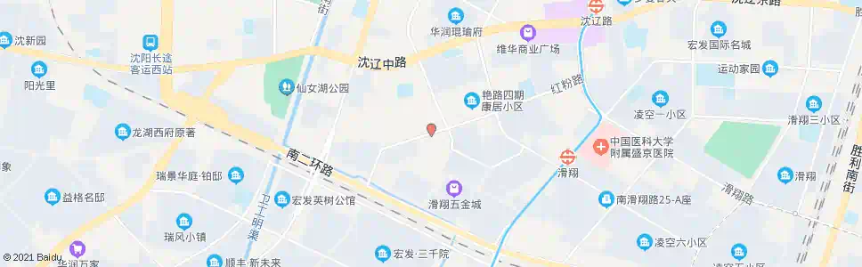沈阳今日阳光家园_公交站地图_沈阳公交_妙搜公交查询2025
