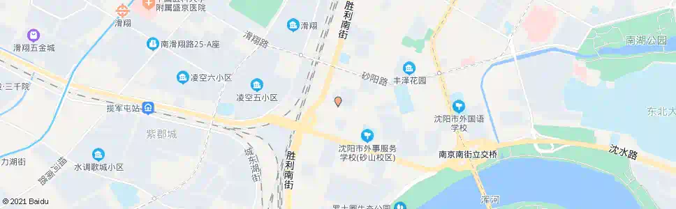 沈阳砂南路砂平街_公交站地图_沈阳公交_妙搜公交查询2025