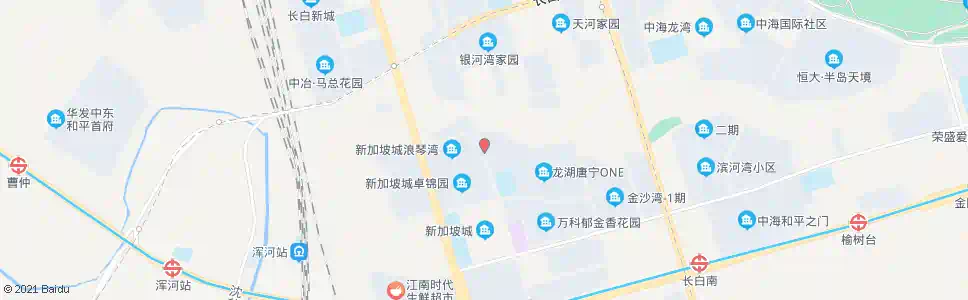 沈阳长白二街仙岛南路_公交站地图_沈阳公交_妙搜公交查询2025