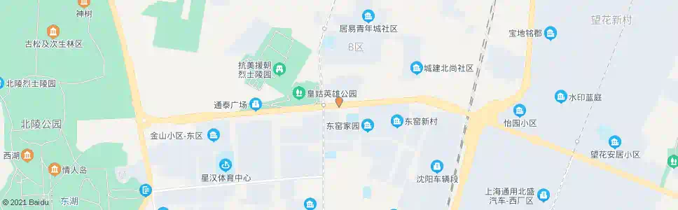 沈阳城建北尚南_公交站地图_沈阳公交_妙搜公交查询2025